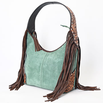 American Darling Hobo Suede Hand tooled Genuine Leather Western Women Bag | Handbag Purse Bags
